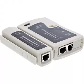 InLine RJ45 kabeļu un savienotāju testeris ar 9 kontroles LED