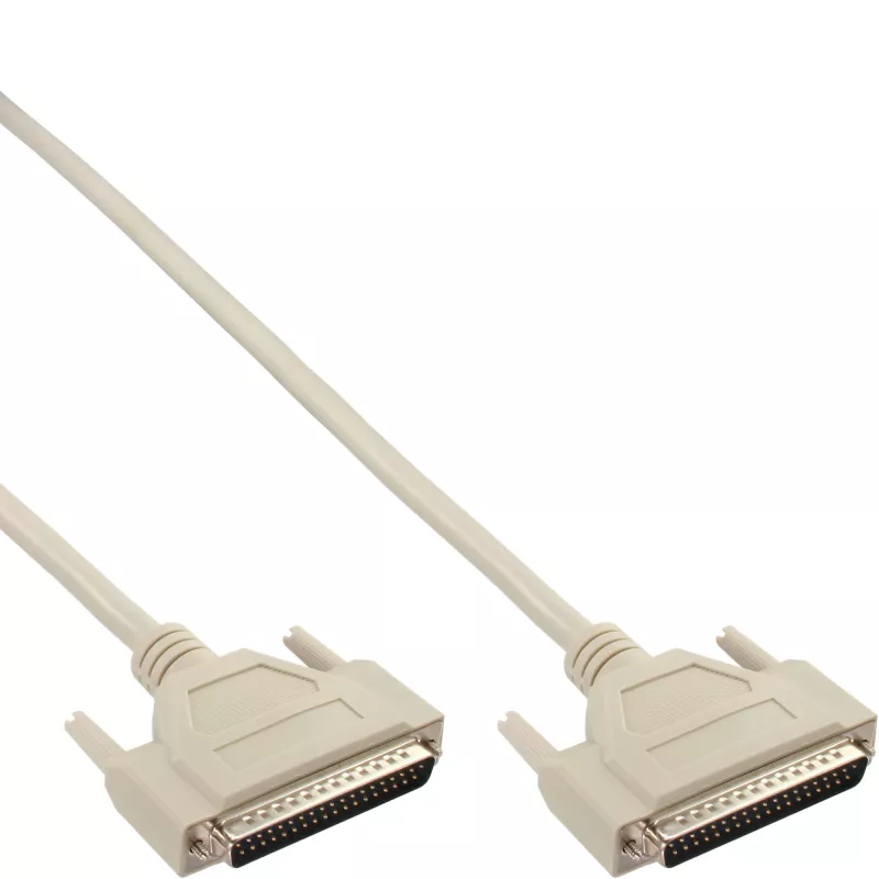 InLine seriālā pagarinātāja kabelis 37 kontaktu DB37 vīrs/vīrs 5m