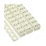Kabeļu marķēšanas gredzeni 6 mm InLine Nr.0–9, plastmasa, balti, iepakojumā 100 gab.