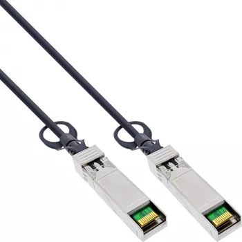 InLine 27135 InfiniBand optiskā šķiedras kabelis 5 m SFP+ Melns