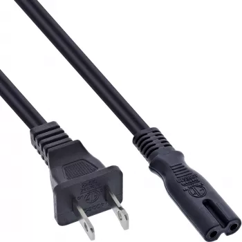 InLine strāvas kabelis ASV kontaktdakša / Euro 8 ligzda, 3m