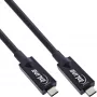 InLine USB 3.2 Gen.2 AOC kabelis USB-C vīriešu/vīriešu 7.5m 10 Gbit/s