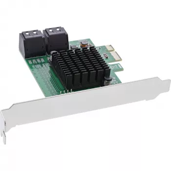 InLine SATA 6Gb/s Kontrolieris ar 4x SATA, PCIe 2.0