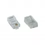 InLine Modular Plug 8P4C RJ45 krimpēšanai uz lentes kabeļa ISDN 100gab.