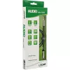 InLine Slim Audio kabelis 3,5 mm vīriešu / sieviešu stereo 10 m