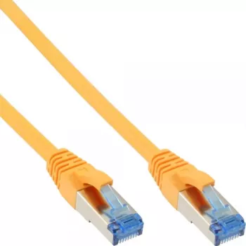 InLine Patch Kabelis S/FTP PiMF Cat.6A bezhalogēns 500MHz dzeltens 7.5m
