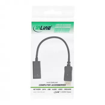 InLine DisplayPort–HDMI adapteris ar audio 17198E