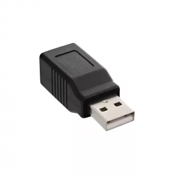 USB 2.0 adapteris Type A vīrišķais / Type B sievišķais InLine 33443