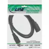 InLine USB 3.2 Gen.1 pagarinājuma kabelis, USB-A spraudnis / ligzda, melns, 1,5 m (35615)