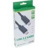 InLine USB 3.2 Gen.2x2 kabelis USB-C vīriešu/vīriešu 0,3 m 20 Gbit/s Melns