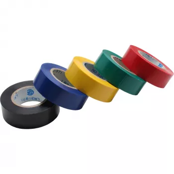 InLine elektriskā lente 5 iepakojums 18mm x 9m dažādas krāsas