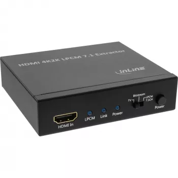 InLine HDMI Audio Extractor 65007K, 4K2K ieeja