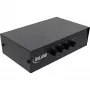 InLine AV slēdzis manuāls 4-portu 3x RCA IEKŠĀ/ĀRĀ Composite Melns