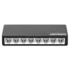 Intellinet 8 Portu Fast Ethernet Slēdzis, Galda Izmērs, Plastmasa, IEEE 802.3az (Energoefektīvs Ethernet), Melns