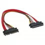 InLine SATA Datu + Barošanas Kabelis SATA 6Gb/s vīrietis / sieviete 0.30m