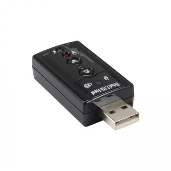USB skaņas karte InLine 33051C ar virtuālo 7.1 skaņu