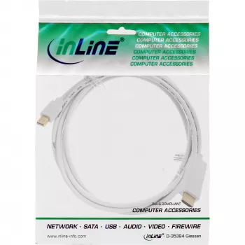 InLine Mini DisplayPort uz HDMI pārveidotāja kabelis 4K2K 2m