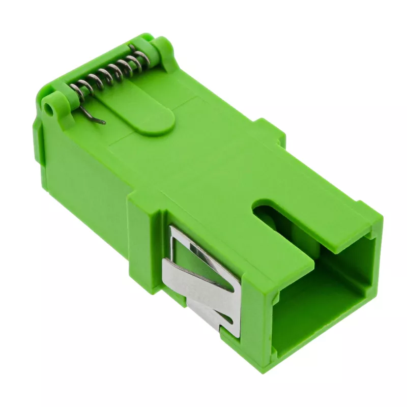 Šķiedru optikas adapteris InLine 89992F SC/SC Vienmodas Zaļš