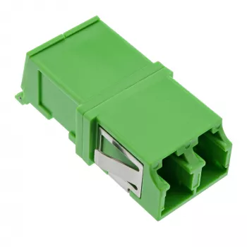 InLine Fiber Optical Adapter Duplex LC/LC SM Sievišķais/Sievišķais Zaļš 89989O