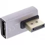 DisplayPort dzimuma pārveidotājs InLine 17291I pelēks melns zeltīts
