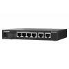 QNAP QSW-2104-2T-R2 tīkla slēdzis Nepārvaldāms 10G Ethernet (100/1000/10000) Galddators Melns