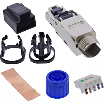 Tīkla kabelis InLine 76204D RJ-45 / LSA vīrietis taisns 8.5mm