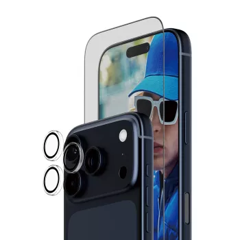 PanzerGlass 2-in-1 Essentials Bundle iPhone 17 Pro - Scratch & Shock Resistant