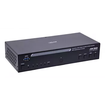 InLine 57885I KVM slēdzis 4 portu HDMI multiviewer, 4K@60Hz, melns