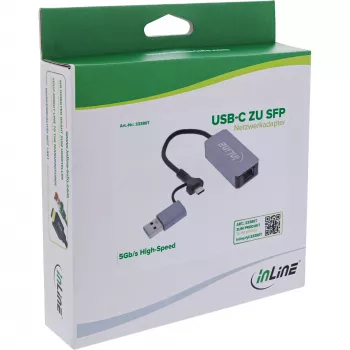 InLine 33380T tīkla karte Ethernet 5000 Mbit/s