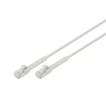 Digitus CAT 6A F-FTP lokanais patch vads 1 m pelēks