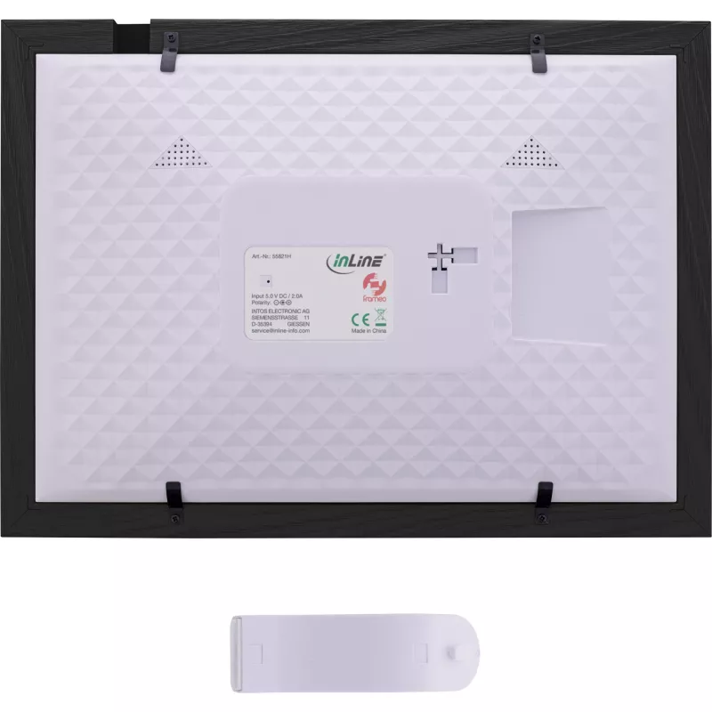 InLine WiFi foto rāmis WiFRAME 2, 10.1 collu 1920x1200 16:10 IPS skārienekrāns, Frameo APP