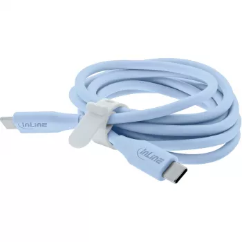 InLine 35892B USB-C kabelis USB 2.0 2 m zils