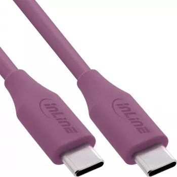 InLine 35895P USB kabelis USB 2.0 0.5 m USB-C Violeta