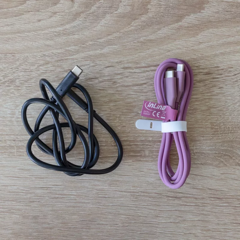 InLine 35895P USB kabelis USB 2.0 0.5 m USB-C Violeta