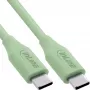 InLine 35895G USB kabelis USB 2.0 0.5 m USB C Zaļš