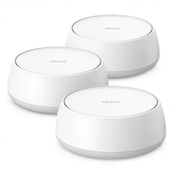 TP-Link Deco BE22 Divjoslu (2.4 GHz / 5 GHz) Wi-Fi 7 (802.11be) Balts 2 Iekšējās antenas