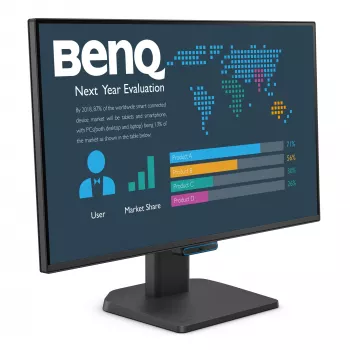BenQ 23.8 collu FHD biznesa monitors, 60.5 cm (23.8 inch), 1920 x 1080 pikseļi, Full HD, LCD, 5 ms, Melns