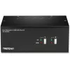 KVM slēdzis Trendnet TK-240DP 2-portu, Dual Monitor, DisplayPort, 4K, Melns
