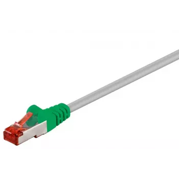 Tīkla kabelis Goobay 68456 Zaļš Pelēks 1m Cat6 S/FTP