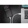 USB kabelis Goobay 67188 USB 3.2 Gen 1 1m USB C USB A Balts