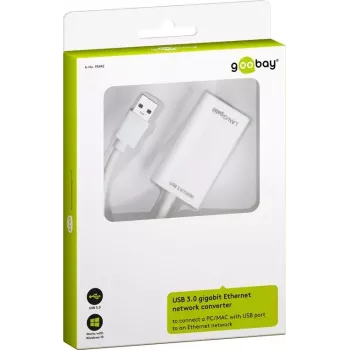 Goobay 95442 USB 3.0 Gigabit Ethernet tīkla pārveidotājs