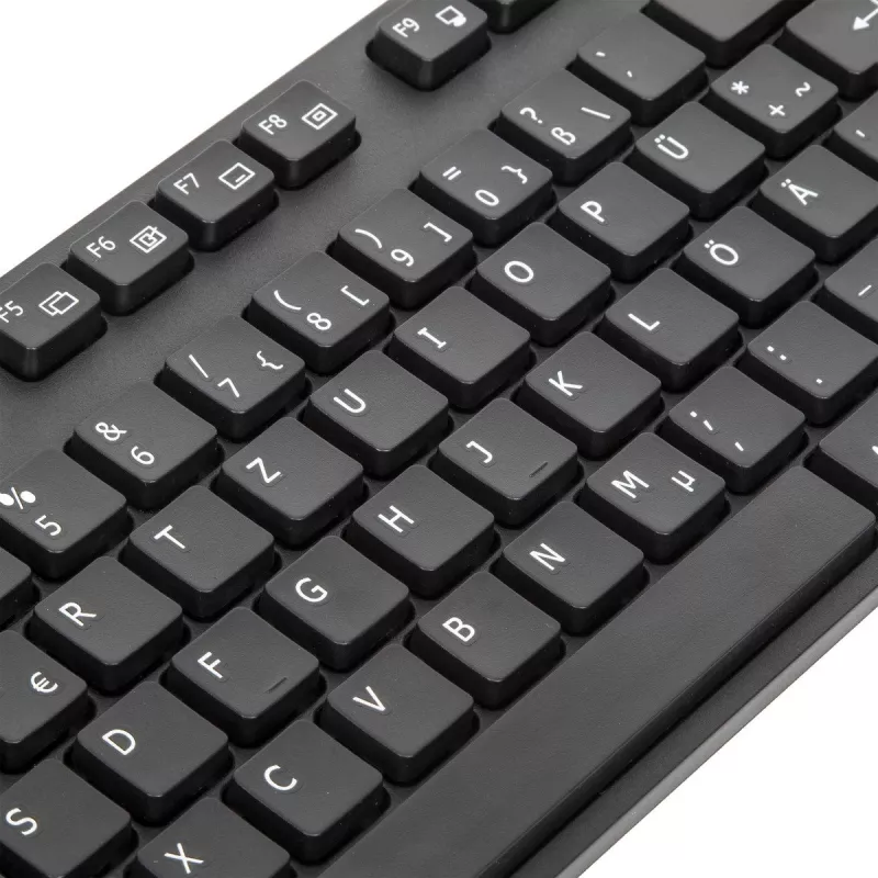 Targus AKB30DE tastatūra, USB, vācu QWERTZ izkārtojums, melna