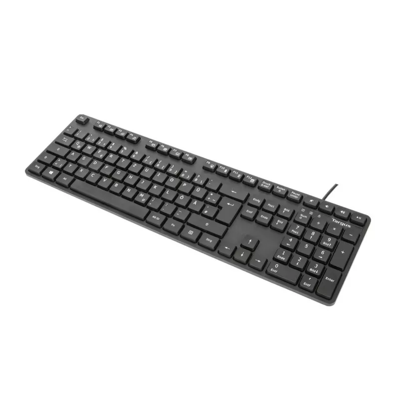 Targus AKB30DE tastatūra, USB, vācu QWERTZ izkārtojums, melna