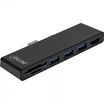InLine MultiHub USB-C Docking Adapter Surface Pro 4/5/6