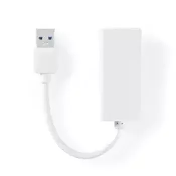 Saskarnes kartes adapteris RJ-45 Nedis CCGB61950WT02 USB Type-A vīrišķais