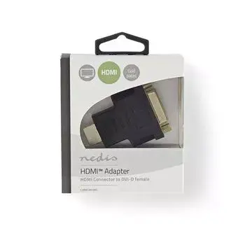 Nedis CVBW34910AT Dzimuma pārveidotājs HDMI uz DVI-D ar apzeltītiem kontaktiem