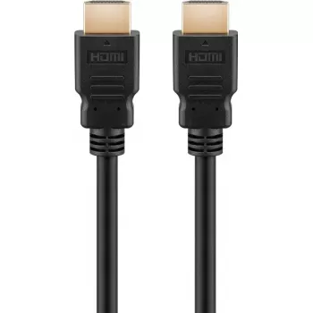 HDMI kabelis Goobay 58266 5 m, Type A vīrietis–vīrietis, 48 Gbit/s, melns
