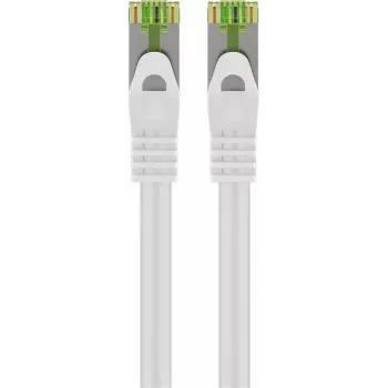 Tīkla kabelis Wentronic 61109 10m Cat8.1 S/FTP Balts