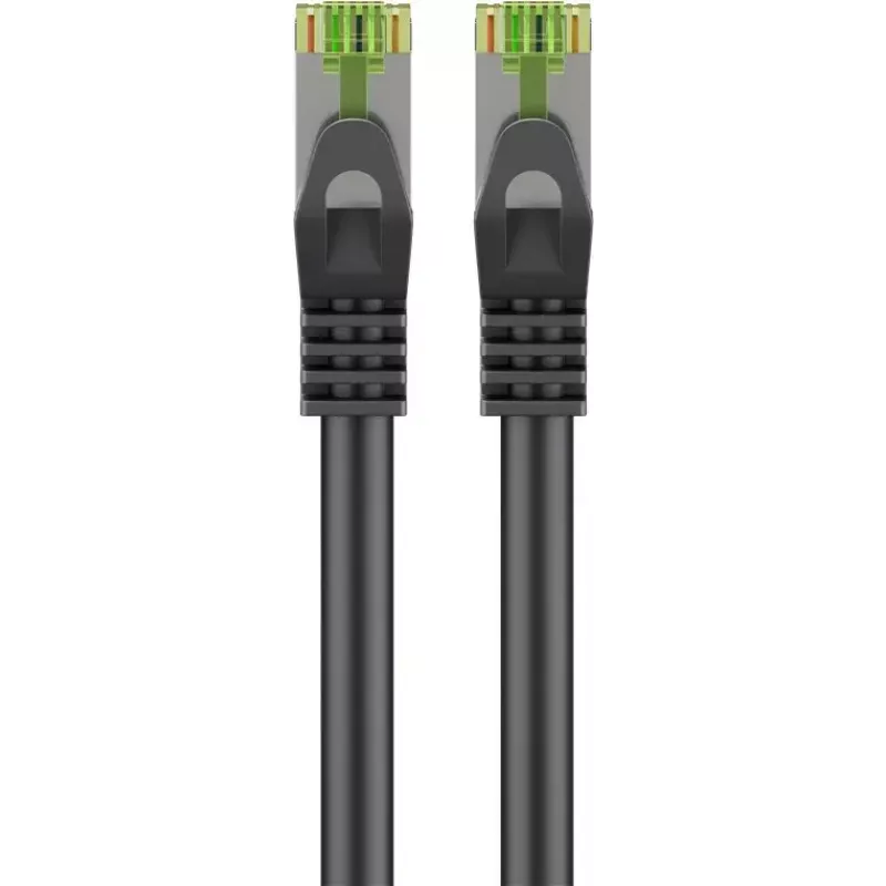 Goobay tīkla kabelis Melns 0.25 m Cat8.1 S/FTP