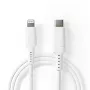 Nedis CCGW39650WT10 Lightning kabelis 1 m balts USB-C